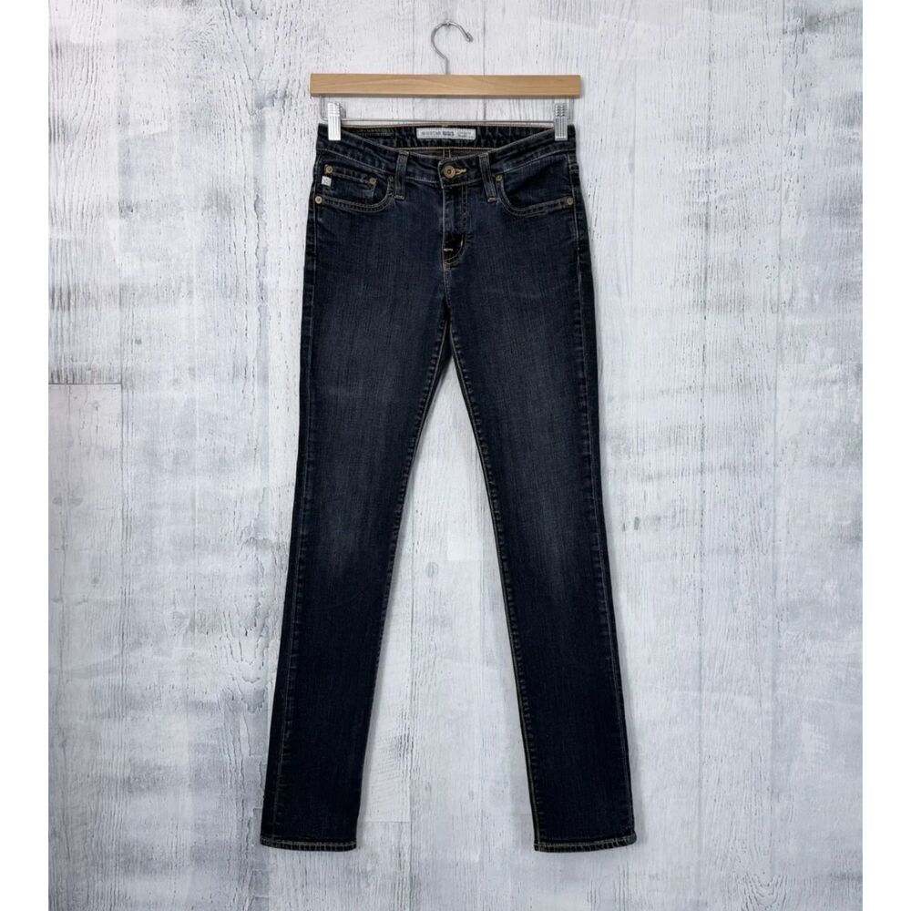 Big Star Jealousy Skinny Low Rise Blue Jeans Stretch Womens 26R ( Fit 26x30)